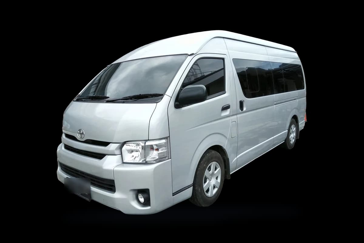 Toyota Hiace toit haut, photographie illustrative
