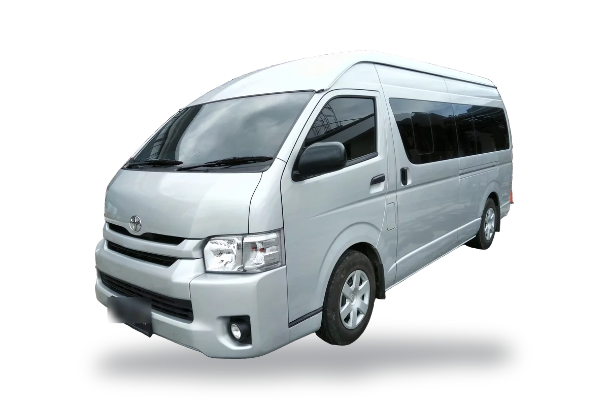 Toyota Hiace toit haut, photographie illustrative